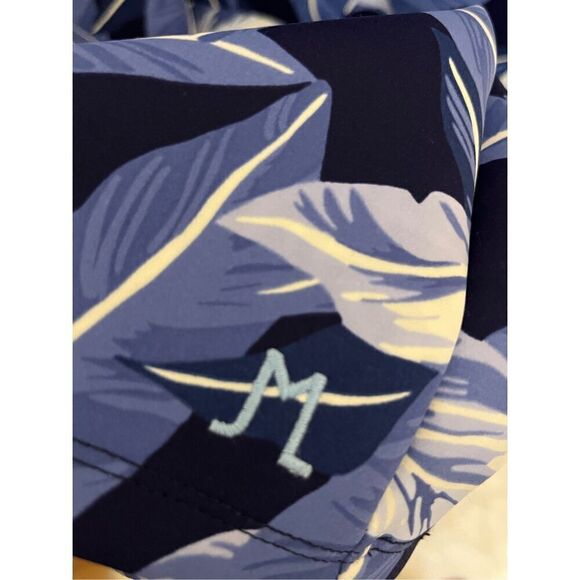 J.Mclaughlin Duffy Sheath Dress Queen Palm Rattan Blue Print XS/ S - Picture 6 of 6